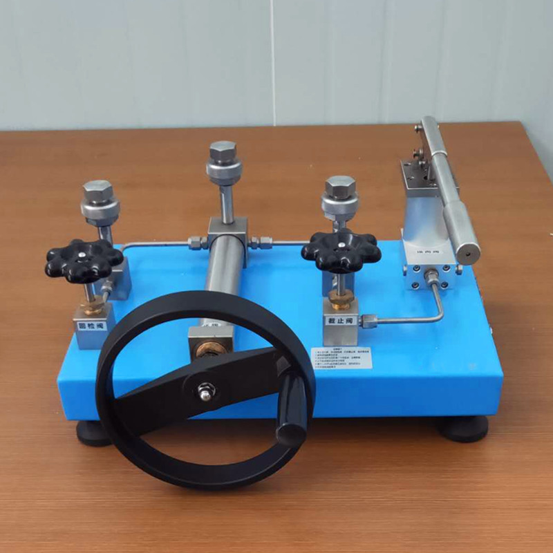 生产压力校验台 台式手动气压源  压力校验仪器