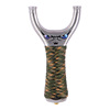 Slingshot stainless steel, Olympic monster with flat rubber bands, new collection
