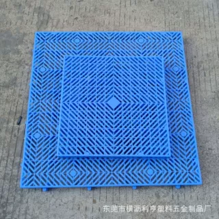 仓库塑料防潮板 网格拼接塑胶小地板 成品货物塑料托盘拼装小垫板