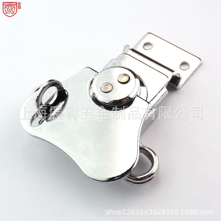 Accesorios de cajas de aviones AW, accesorios de cajas de aluminio, cerradura de cilindro de colgante fino, cerradura de mariposa, cerradura de mariposa pequeña sin marco