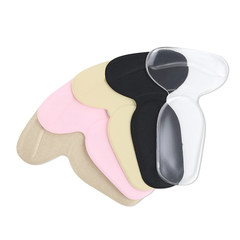 2-in-1 Heel Sticker with Thickened Heel Pad, PU Self-Adhesive Heel Pads for Women, T-shaped Anti-Slip, Anti-Wear, and Shock-Absorbing Heel Stickers