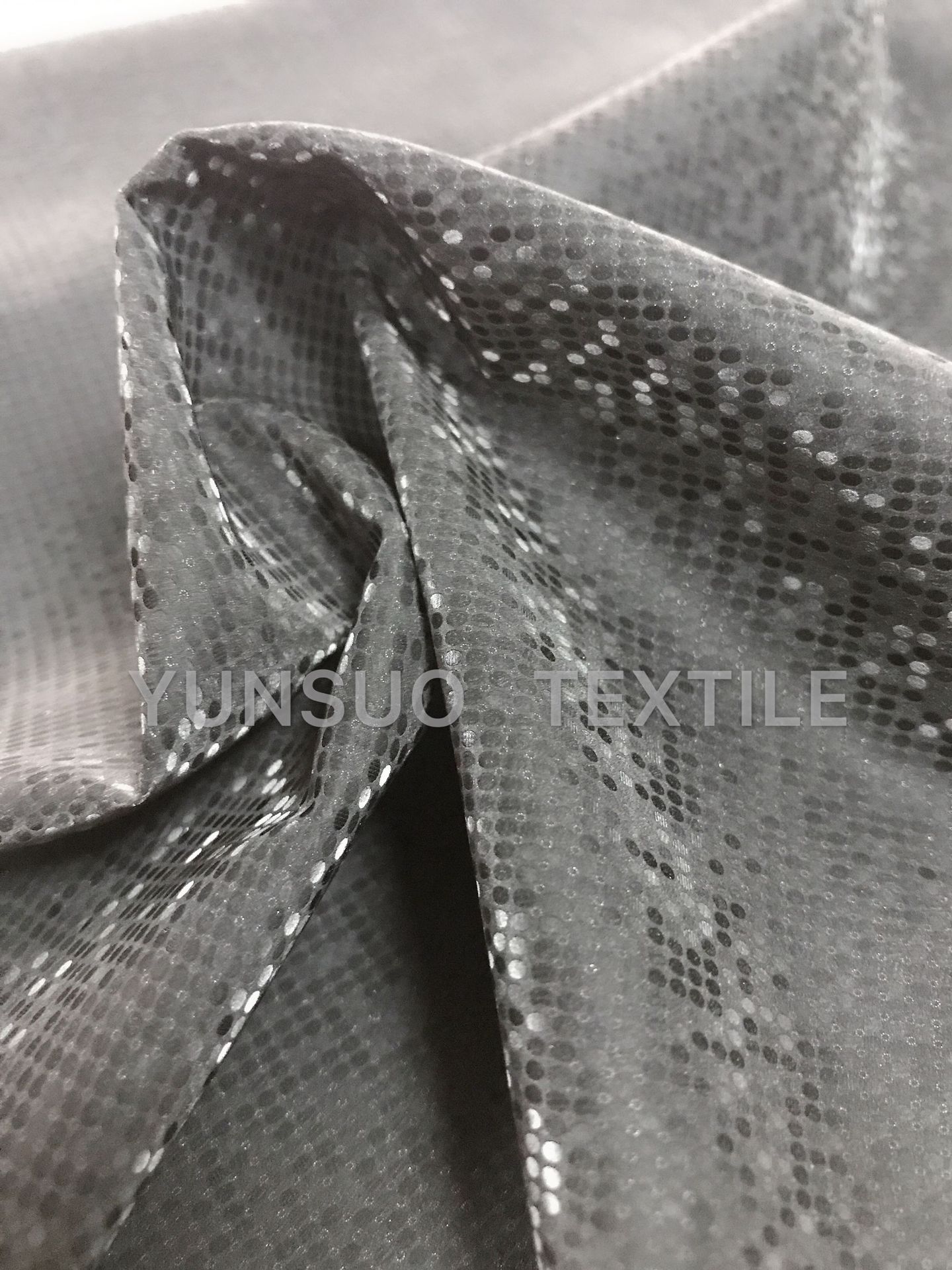 亮片PU服装面料  欧洲环保