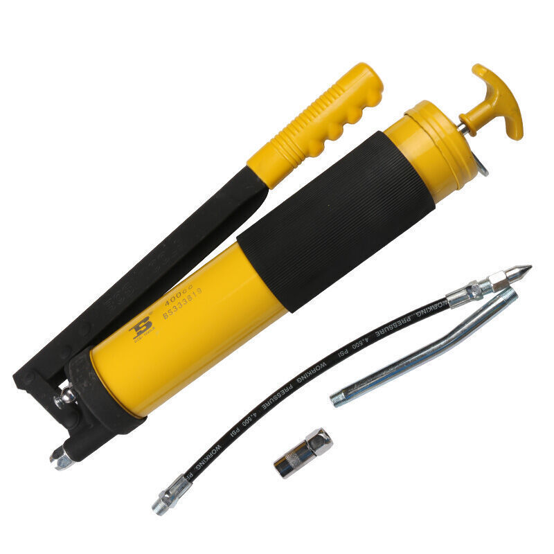 波斯汽修黄油枪货车挖掘机手动单压双压杆重型牛油枪高压自吸黄油