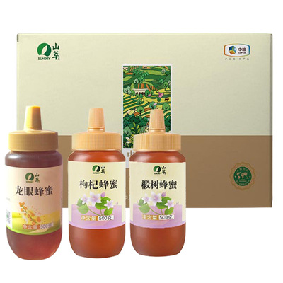 中粮“山萃中华蜜园”蜂蜜礼盒|ms