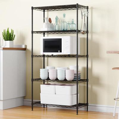 space Living balcony Shelf to ground Shower Room Shelf kitchen Shelf Shelving Metal Storage racks Storage rack