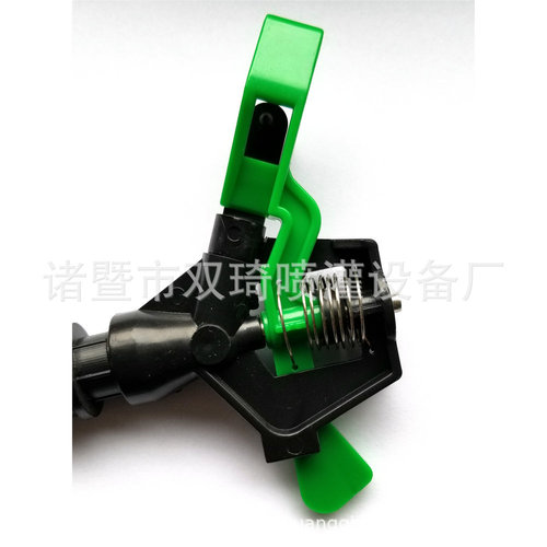 Rocker arm 4-point nozzle plastic rotary single spray (adjustable water spray) lawn and garden sprinkler irrigation