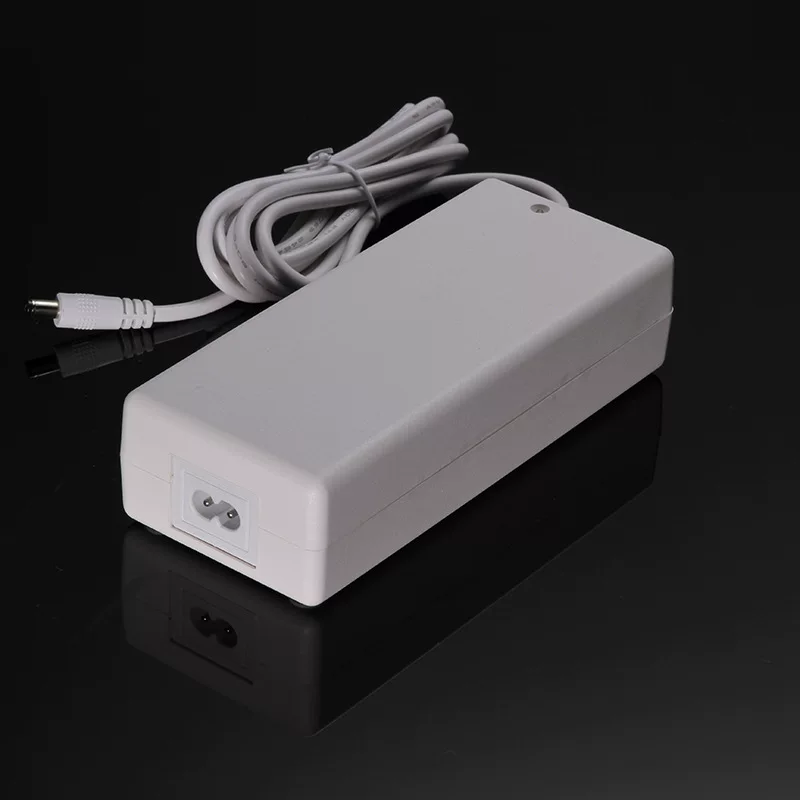 White antibacterial power adapters, switch key, power supply, 24v