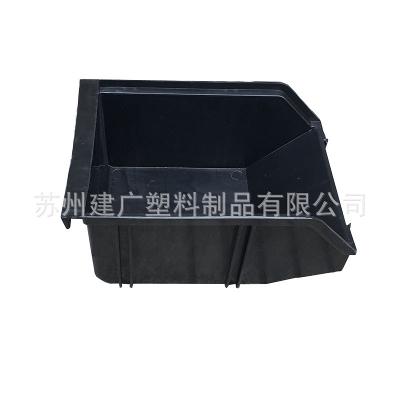 厂家批发 3号零件箱 塑胶电子盒175*105*80 斜口盒防静电