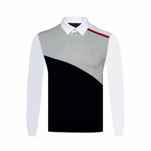 2021秋高尔夫服装男golf衣服速干透气长袖户外运动T恤休闲polo衫
