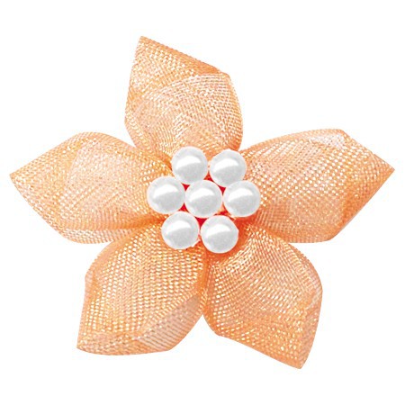 Venta al por mayor Arco de la cinta terminado 3.2cm200 piezas un paquete de accesorios de flores DIY mariposa accesorios para el cabello de los niños materiales decorativos