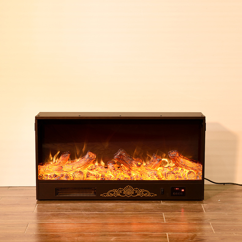 欧式壁炉炉芯嵌入式 电子炉芯定制仿真火 LED装饰壁炉芯|ru