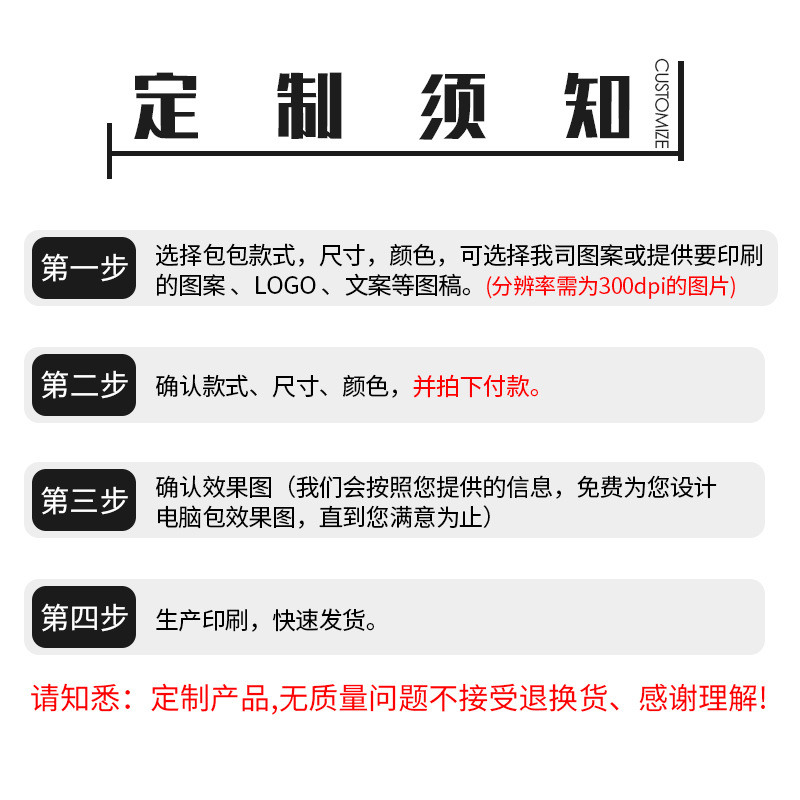 로고 인쇄 패턴 및 텍스트 애플 노트북 라이너 가방 맞춤형 컴퓨터 가방