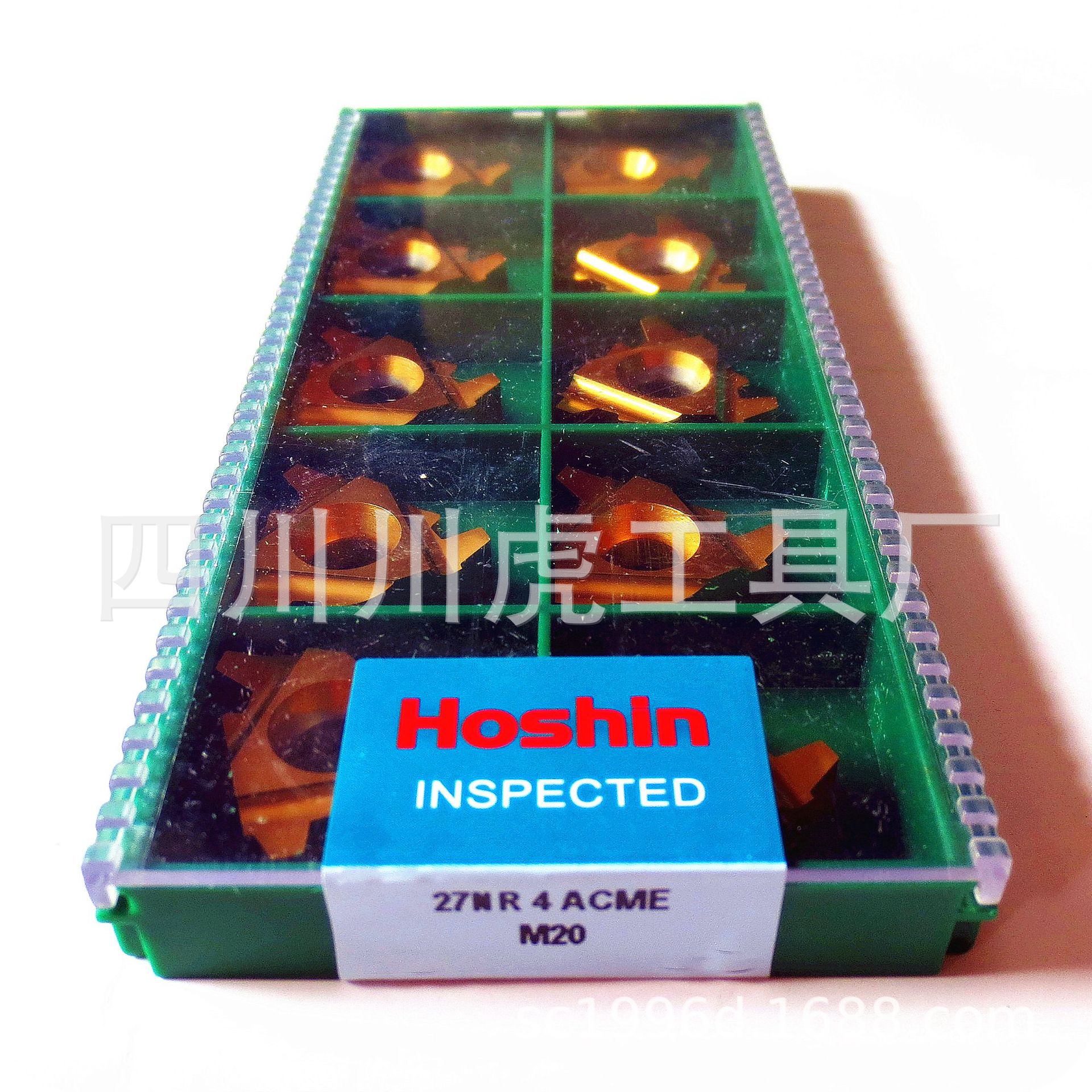 美制梯形螺纹刀片/ACME刀片/29°梯形刀片：27NR4ACME M20