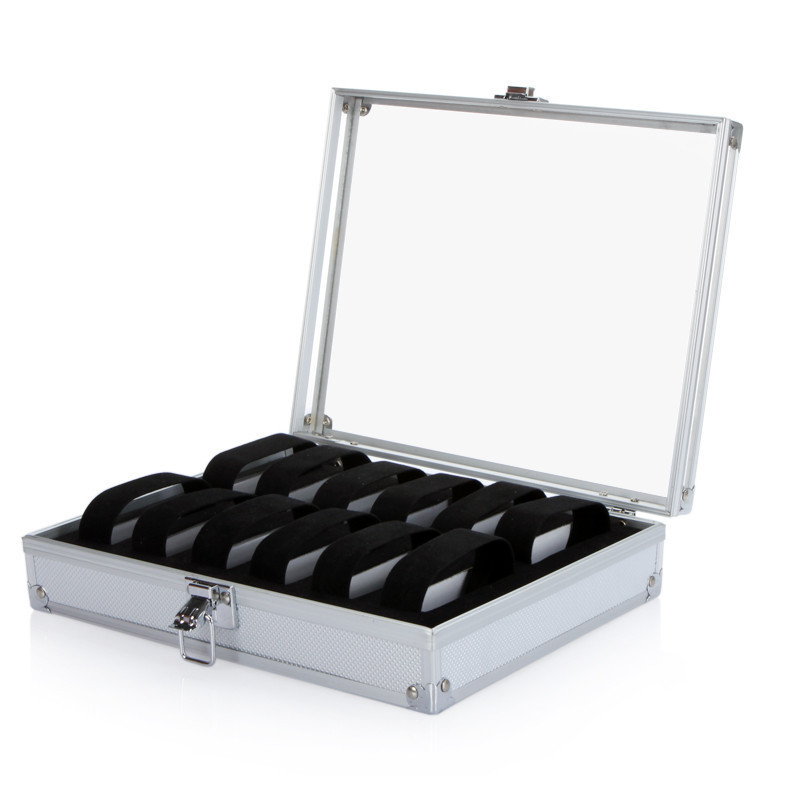 12-slot watch box