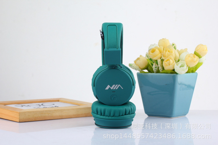 NIA-X2 estéreo Bluetooth tarjeta FM auricular APP control LOGOTIPO modelo privado ventas directas de fábrica con mejores ventas