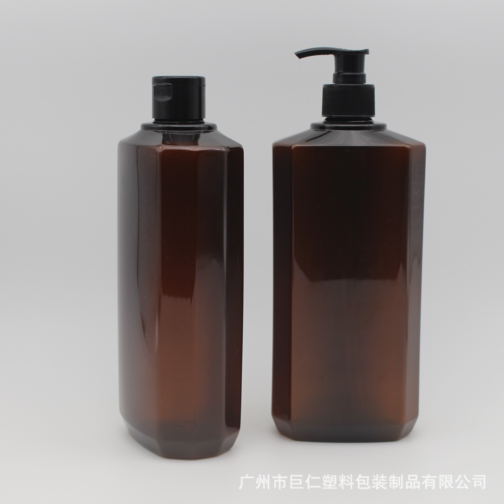 680ml750ml塑料瓶六角瓶洗发水护发素润发素瓶化妆品包装瓶环保级
