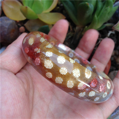 Aifulai Manufactor wholesale natural Coral Bracelet Bracelets Bracelet customized Chrysanthemum jade Bracelet