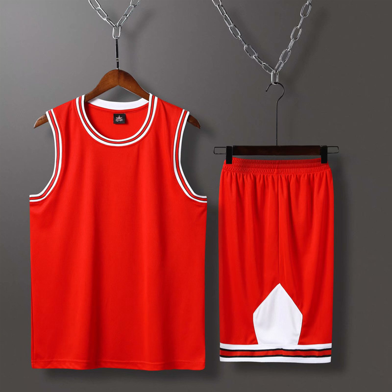 新款篮球服套装男成人儿童大学生比赛运动团队球衣个性定制印字号
