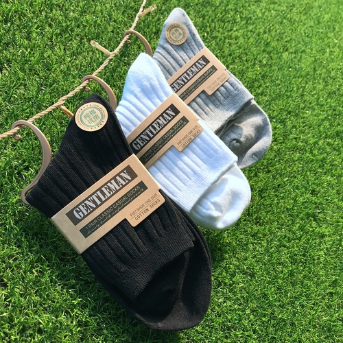 Pure Color Black and White Middle Calf Vertical Stripes Versatile Hong Kong Style Trendy Socks Spring and Autumn Trendy Men's Versatile Business with Leather Shoes Sports