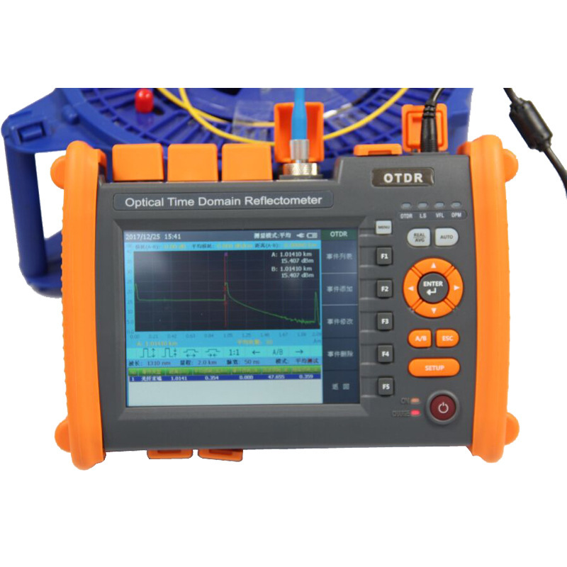 tx6000 English OTDR Optical cable loss measurement
