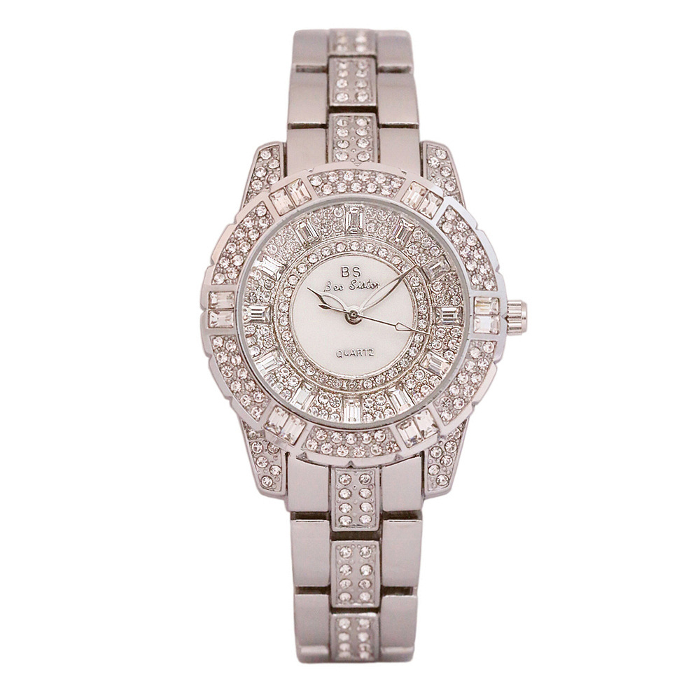 full diamond women's watch