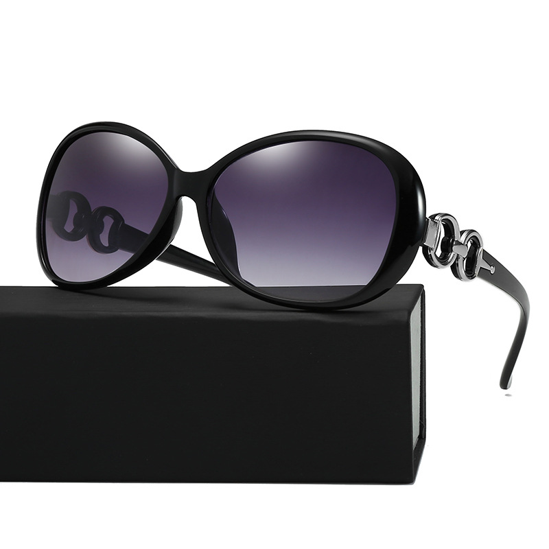 新款爆款女士太阳镜欧美简约大框太阳眼镜时尚墨镜 厂家直销|ms