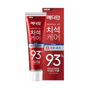 韩国进口美白牙膏爱茉莉93祛渍清洁牙石正品麦迪安牙膏除臭增白