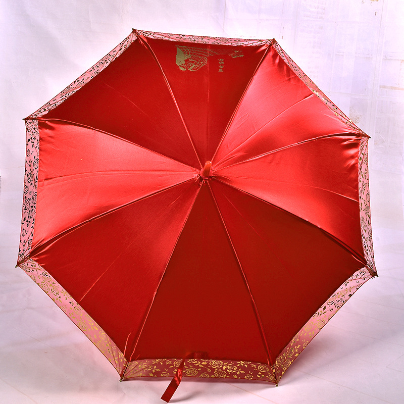 新娘红伞