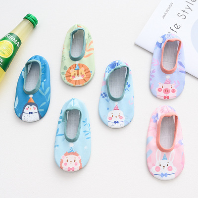 Floor socks Thin section baby Socks Spring and summer children Toddler socks Cartoon non-slip Socks the republic of korea floor Shoes and socks A12