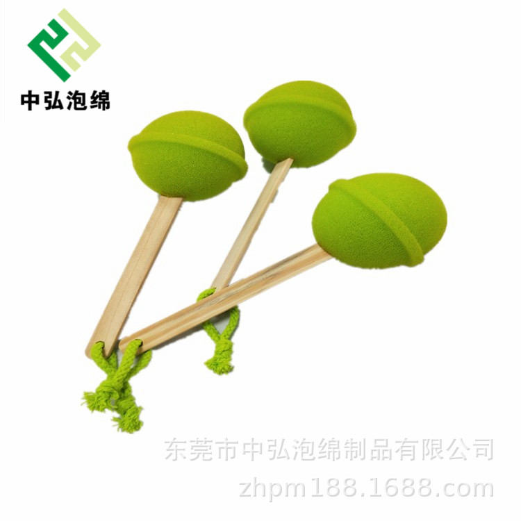 厂家直销厨房雪糕清洁用刷子 仿真海绵棒棒糖玩具定制