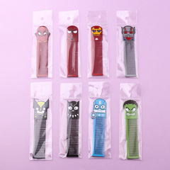 米迪狐 漫威周邊梳子 復仇者聯盟鋼鐵俠綠巨人蜘蛛俠周邊禮物贈品