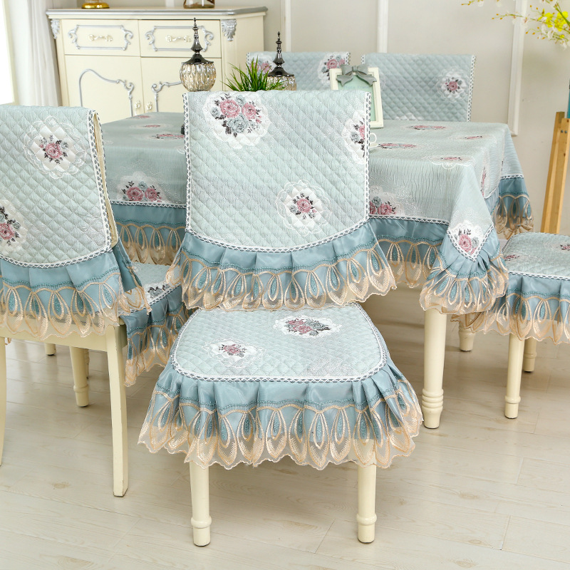 凤尾花开绿椅垫 (6)