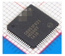 单片机 C8051F021  MCU 8BIT 64KB FLASH 64TQFP 全新原装