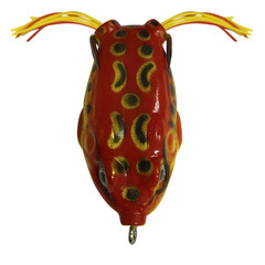 Bionic Frog Trolling Lures Soft Baits for Black High-Carbon Steel Double Hooks 14g 10g 7g