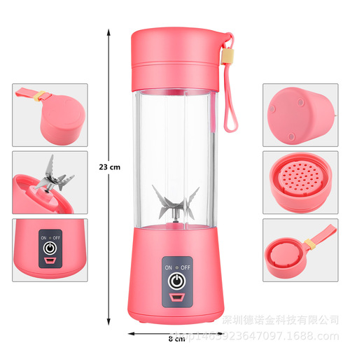 Kusi Direct Manufacturer Portable Juicer Electric Blender Mini Juice Maker Multifunctional Food Processor