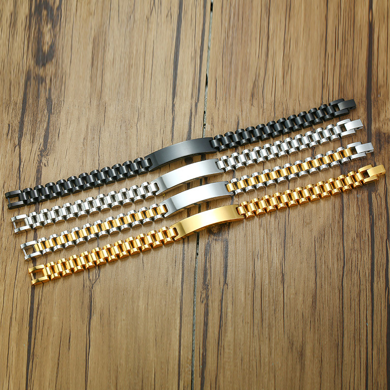 Simple Style Geometric Stainless Steel Bracelets Stainless Steel Bracelets display picture 1