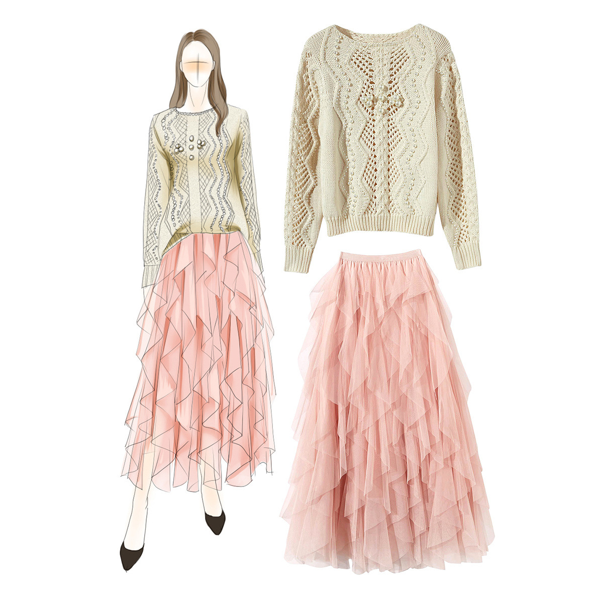 Costume femme MARéE NéON - Ref 3334638 Image 1