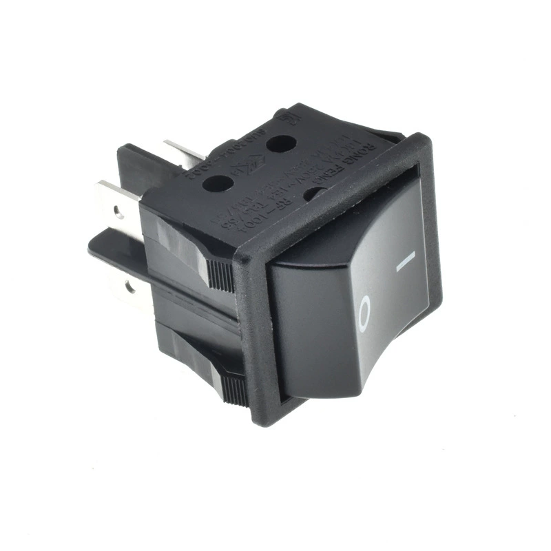 RONGFENG RF-1004-BK/BK Ронгфэн корабельного типа переключатель питания шифратора 4-пин и 2 передачи