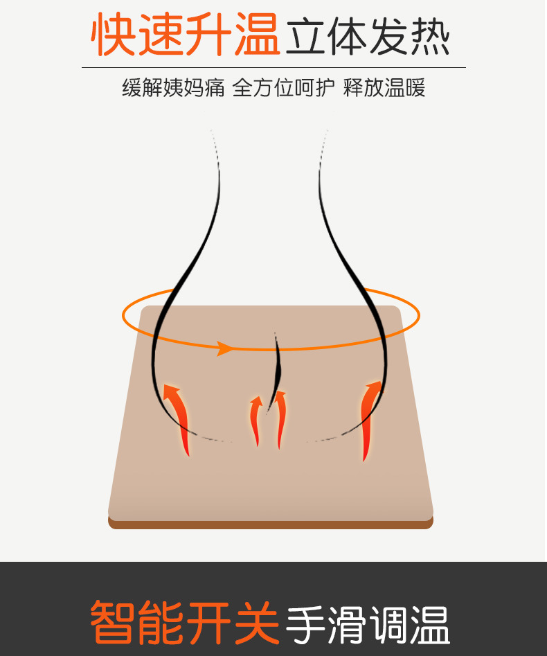 Electric Heated Mugwort Cushion Ai Rong Seat Pad 45x45cm Temperature Control Warm Compress Cushion specifications