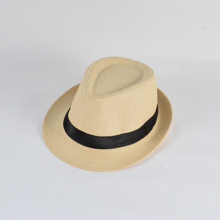 Men's Elegant Solid Color Crimping Fedora Hat display picture 4