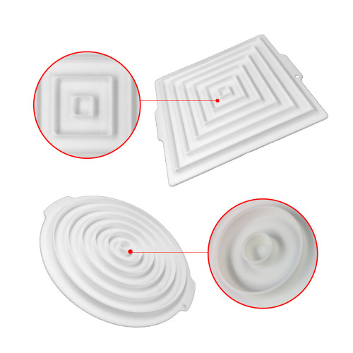 Planet cake mousse ring mold Internet celebrity cake double-sided corrugated silicone ring mold diy baking mousse ring