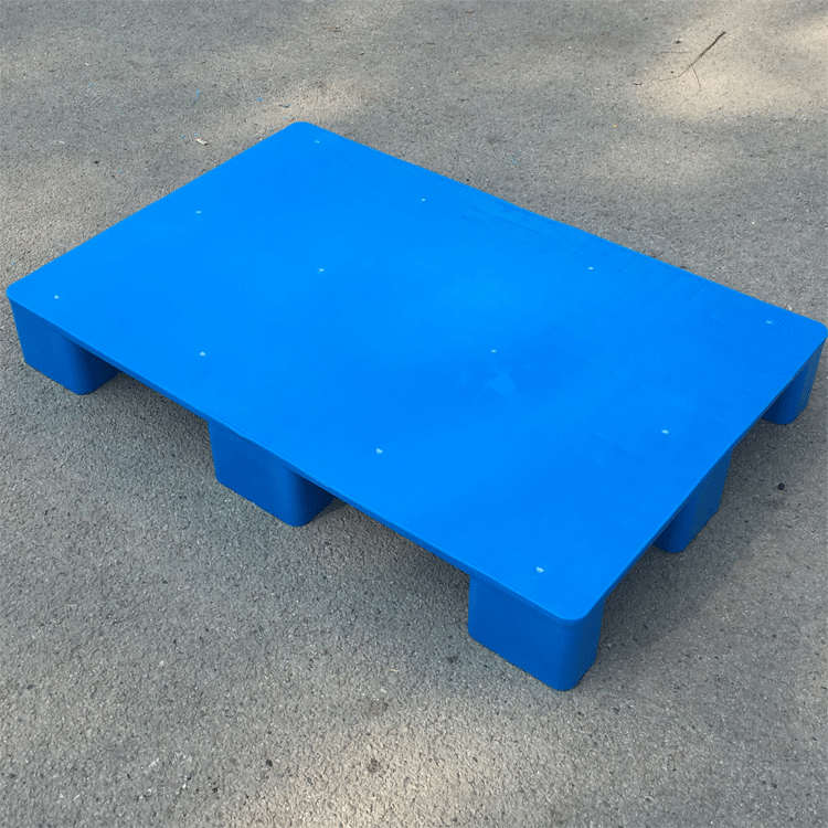 批发零售 1208平板九脚 托盘 1200*800*140mm 叉车板 塑料栈板