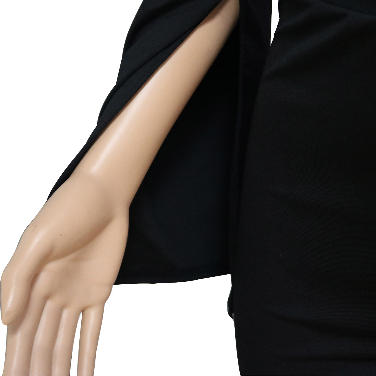 Boutique Casual Solid Color Long Sleeves Cropped off Shoulder Jumpsuit