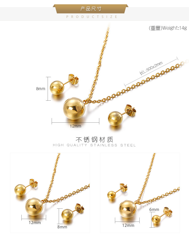 Stainless Steel Titanium Steel 18K Gold Plated Simple Style Plating No Inlaid display picture 2
