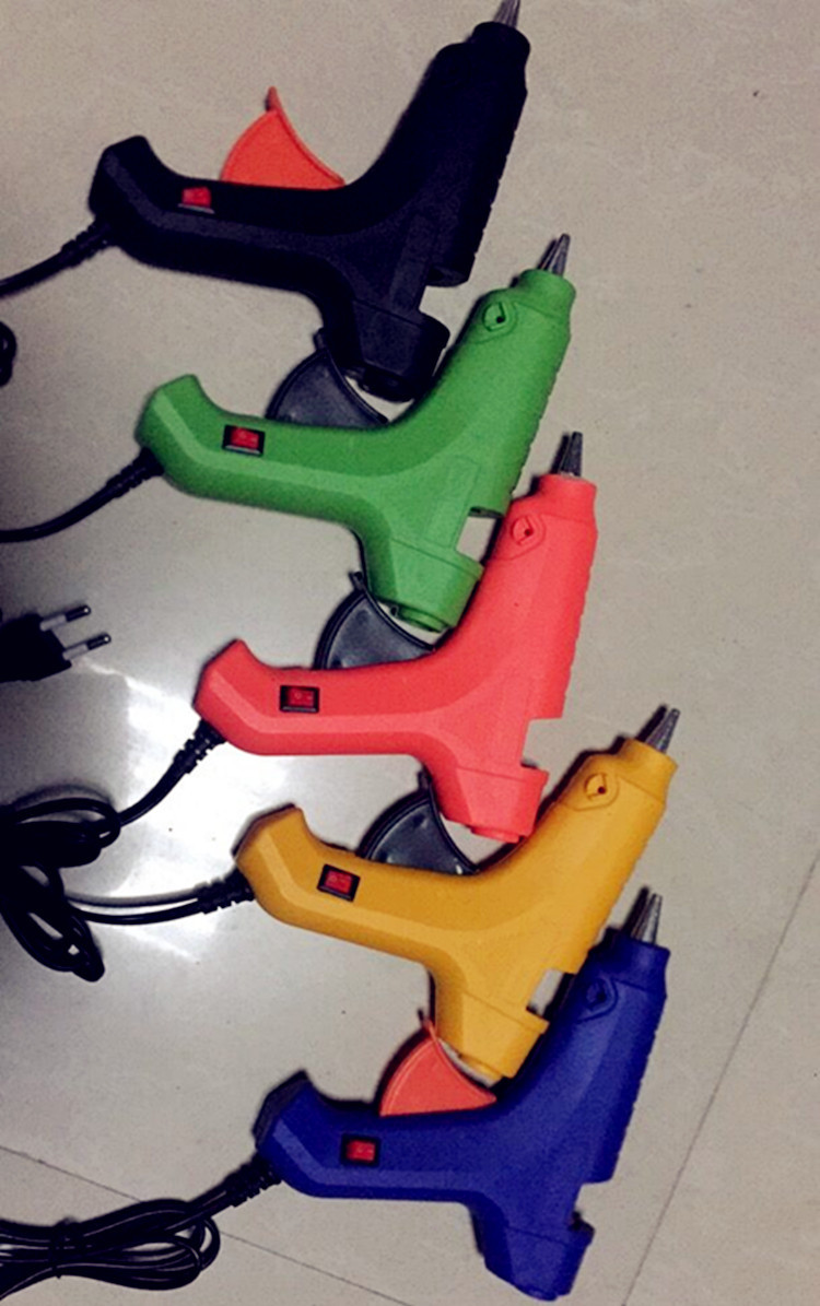 自产带开关热熔胶枪热销40W胶枪热熔中胶枪使用11MM胶棒