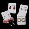 Earrings, cards, stand, wholesale