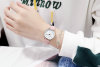 Brand retro trend men's watch suitable for men and women, universal quartz watches for beloved for leisure, Korean style, simple and elegant design, for secondary school