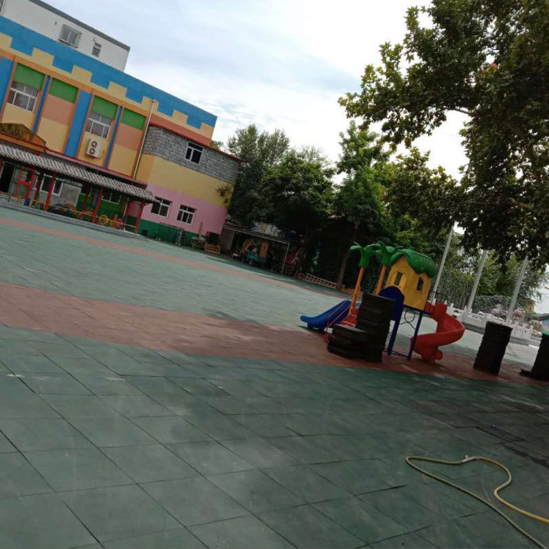 supply Nanjing kindergarten outdoor Rubber mats Non-slip rubber mat/Gym indoor Mat