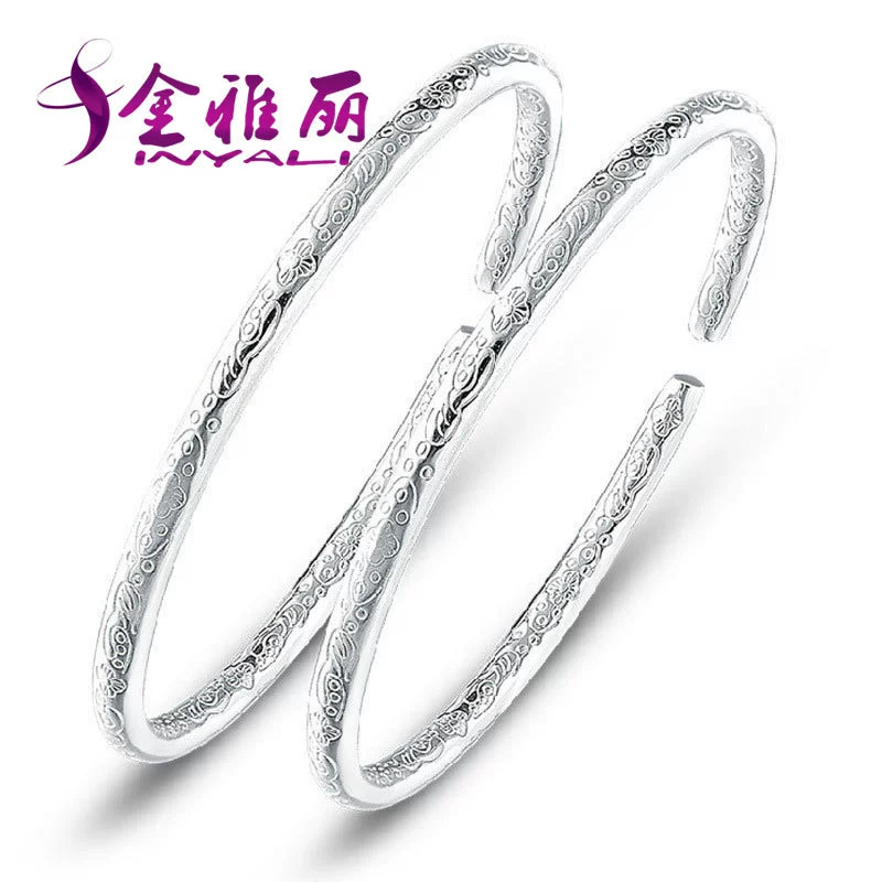 金雅丽 Silver bracelet, jewelry, boho style