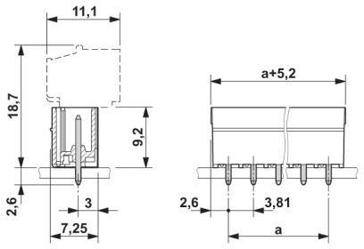 菲尼克斯 插座 - MCV 1,5/ 3-G-3,81 P26 THR - 1707434
